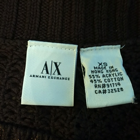 A/X Armani Exchange off the shoulder sweater - Picture 2 of 4